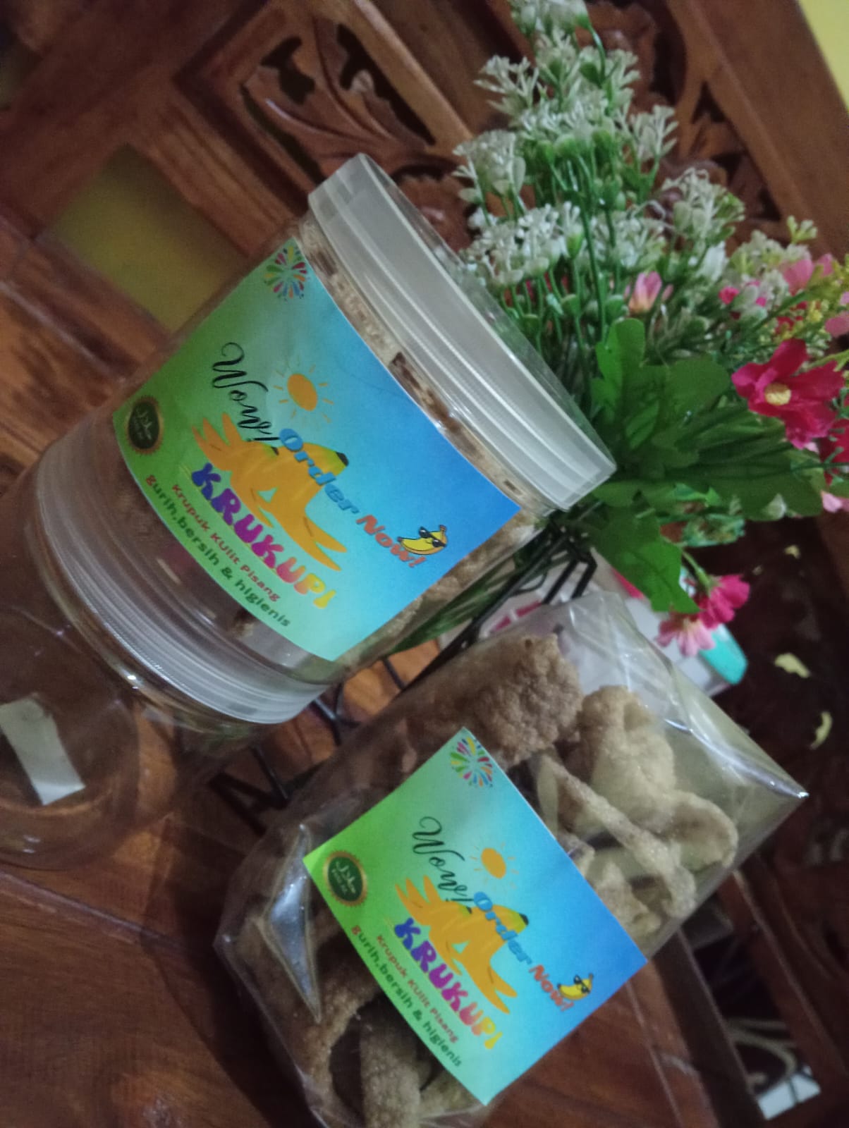 Produk KruKuPi Krupuk Kulit Pisang